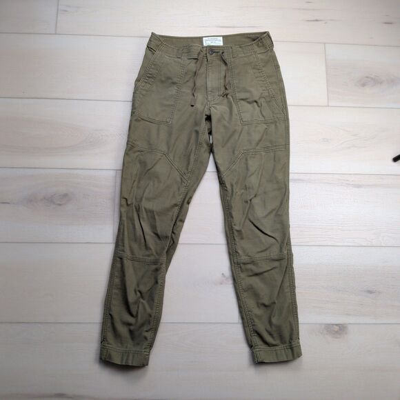 REI Co-op Trailsmith Jogger Pants Mens 32x31 Olive Green Hiking Double Knee - Picture 1 of 12